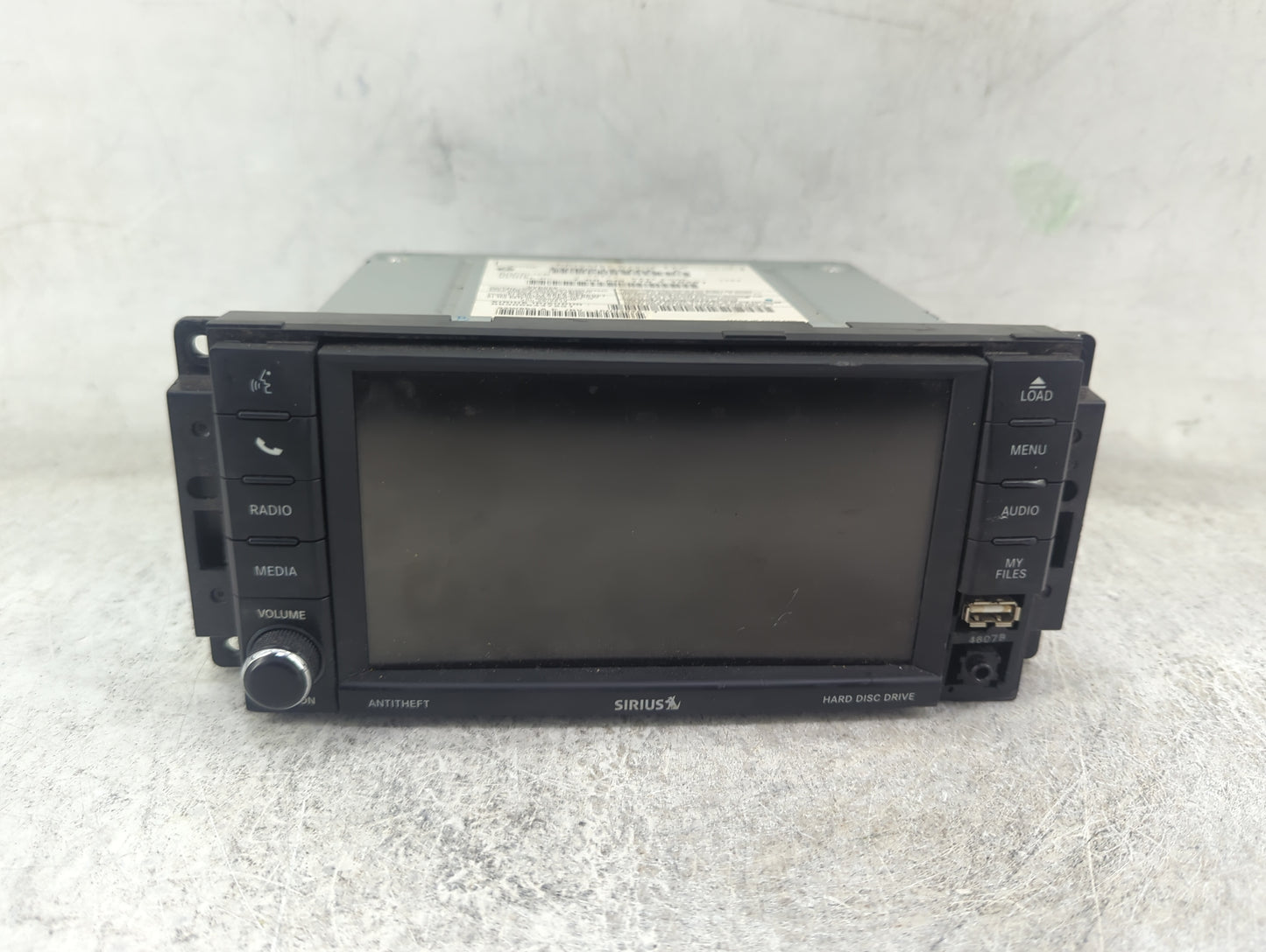 2014 Chrysler Town and Country Radio AM FM Cd Player Receiver Replacement P/N:P05091327AE Fits OEM Used Auto Parts - Oemused