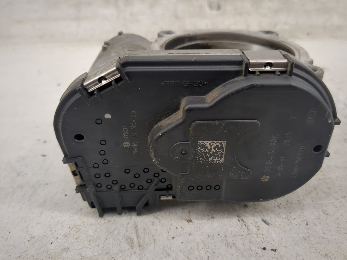 2014 Chrysler Town and Country Throttle Body P/N:05184349AC 0280750570 Fits OEM Used Auto Parts - Oemusedautoparts1.com