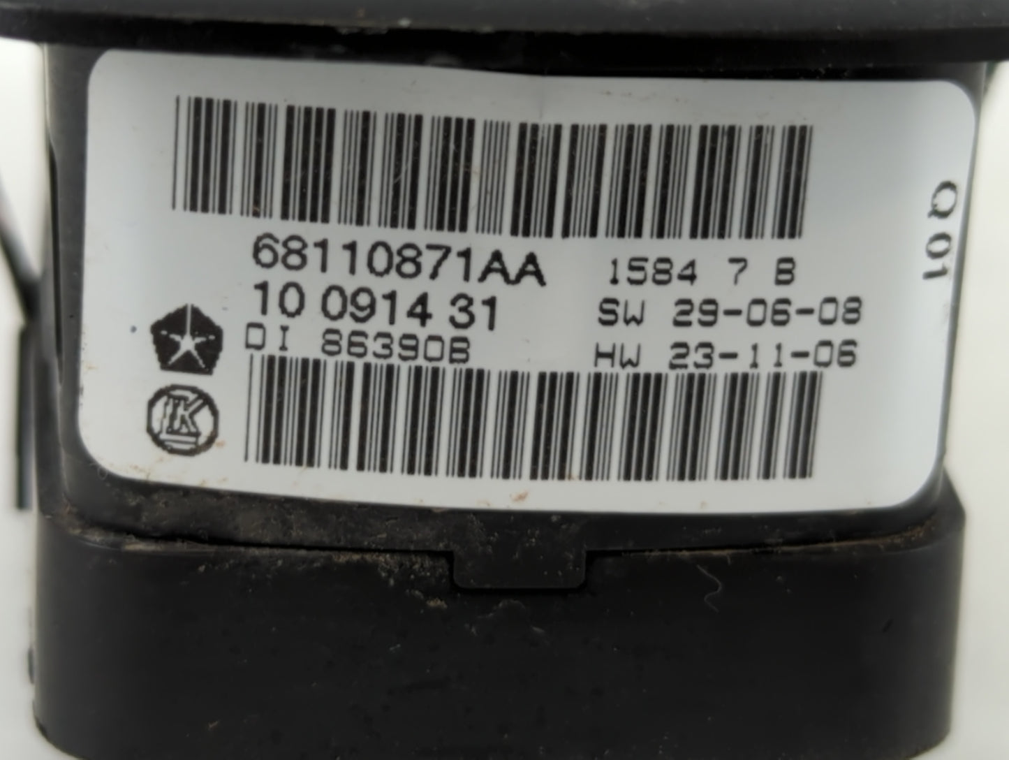 2012-2016 Chrysler Town & Country Master Power Window Switch Replacement Driver Side Left P/N:68110871AA Fits OEM Used Auto 