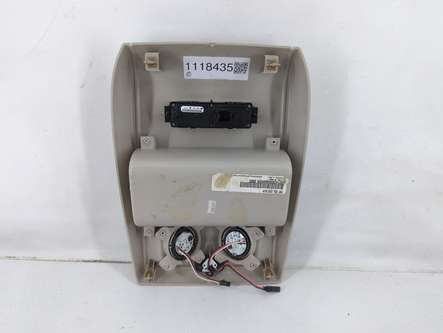 2014 Chrysler Town & Country Overhead Roof Console - Oemusedautoparts1.com