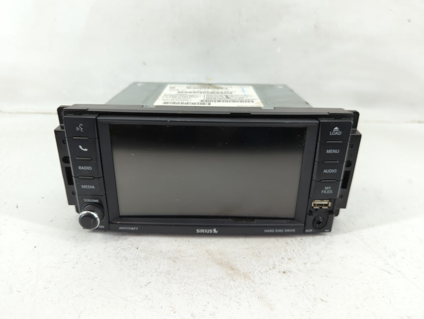 2012-2016 Chrysler Town & Country Radio AM FM Cd Player Receiver Replacement P/N:P05091327AE Fits OEM Used Auto Parts - Oemu