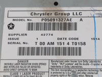 2012-2016 Chrysler Town & Country Radio AM FM Cd Player Receiver Replacement P/N:P05091327AE Fits OEM Used Auto Parts - Oemu
