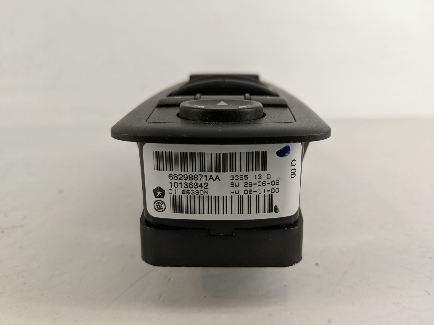 2012-2016 Chrysler Town & Country Master Power Window Switch Replacement Driver Side Left P/N:68110871AA Fits OEM Used Auto 