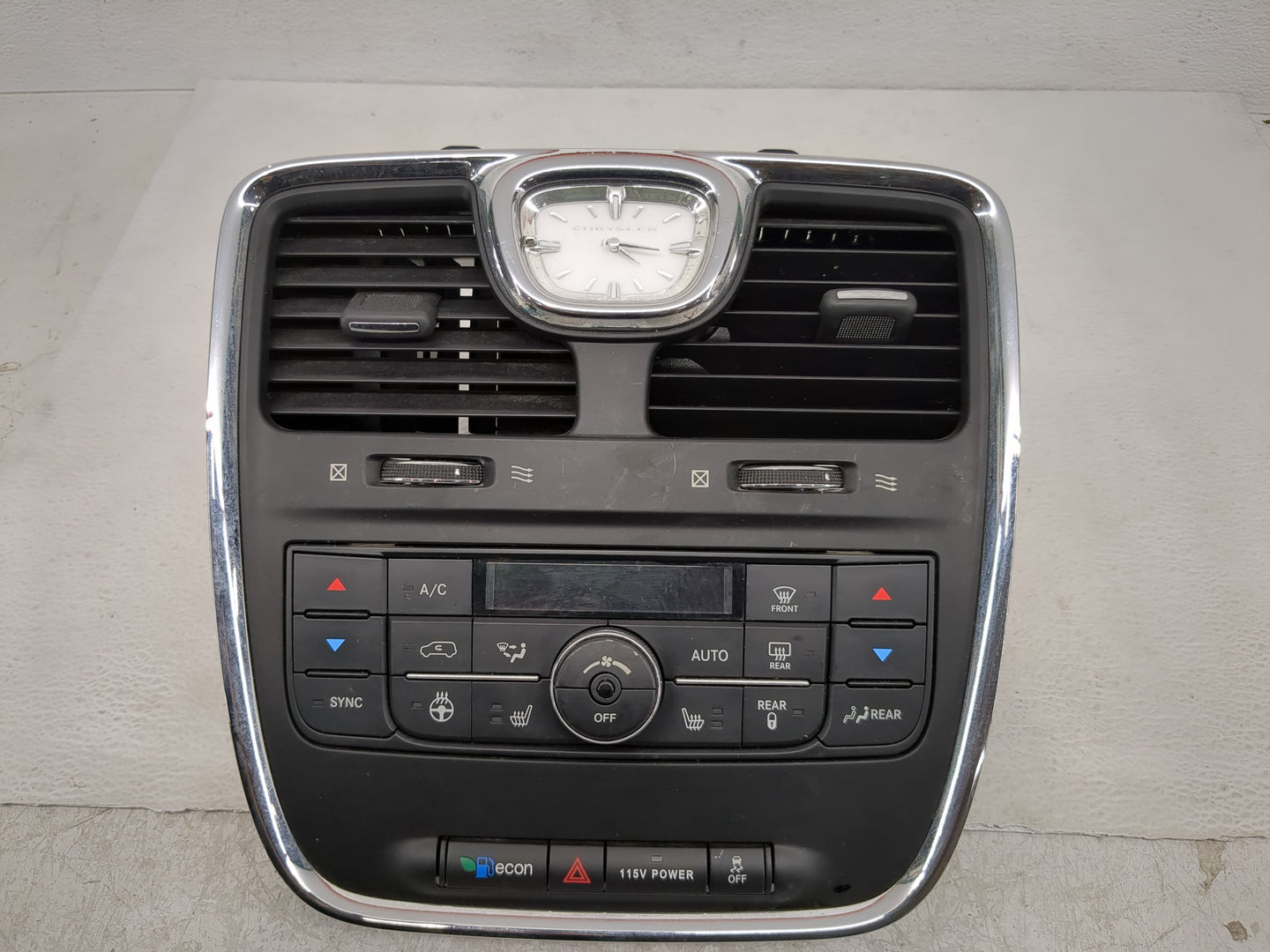 2011-2016 Chrysler Town & Country Climate Control Module Temperature AC/Heater Replacement P/N:55111367AF Fits OEM Used Auto