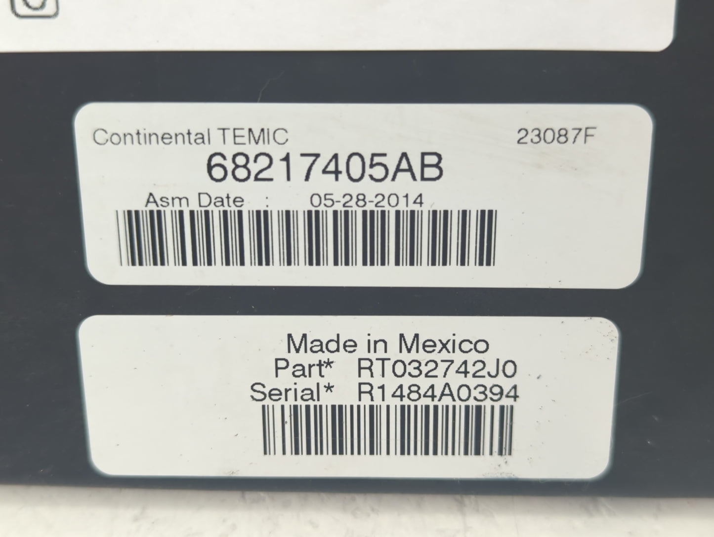 2014-2014 Chrysler Town & Country Fusebox Fuse Box Relay Module Tipm - Oemusedautoparts1.com