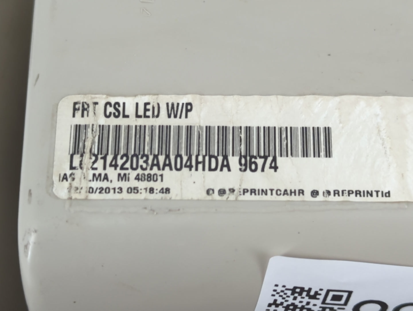 2014 Chrysler Town & Country Overhead Roof Console - Oemusedautoparts1.com