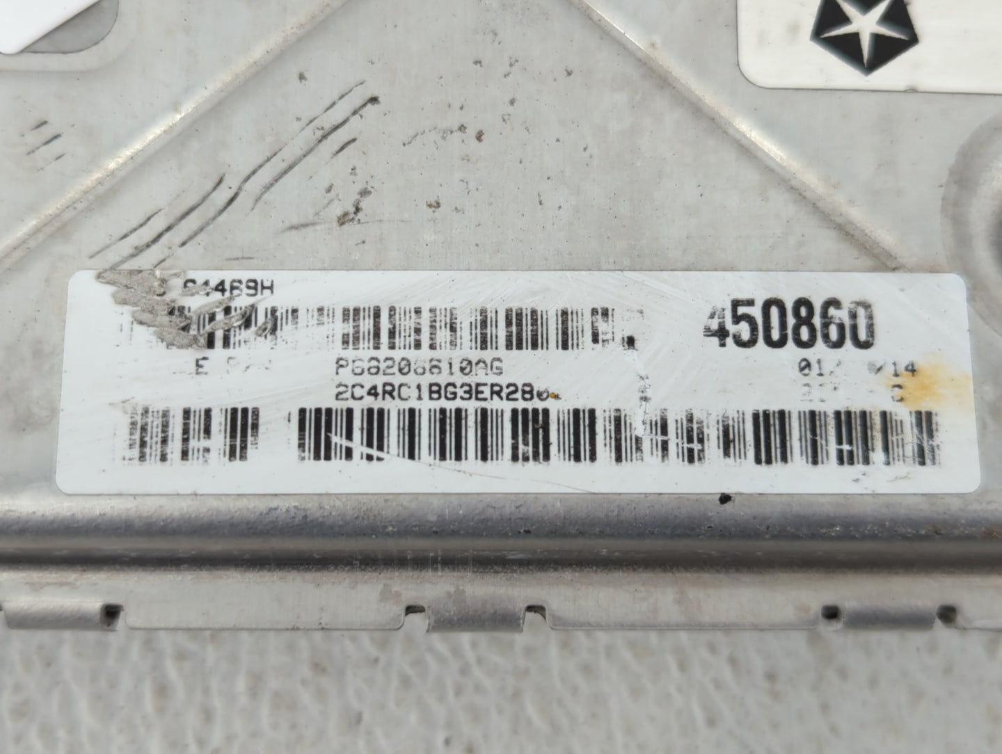 2014 Chrysler Town & Country PCM Engine Control Computer ECU ECM PCU OEM Fits OEM Used Auto Parts - Oemusedautoparts1.com