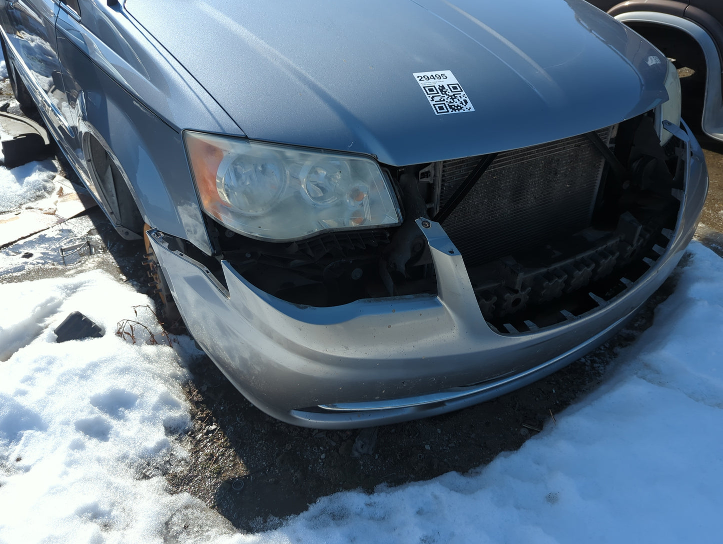 2011-2016 Chrysler Town & Country Front Bumper - Oem - Oemusedautoparts1.com