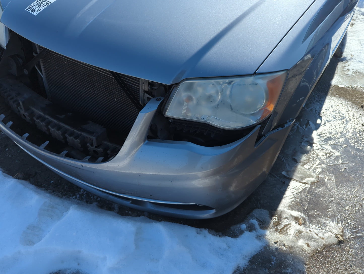 2011-2016 Chrysler Town & Country Front Bumper - Oem - Oemusedautoparts1.com