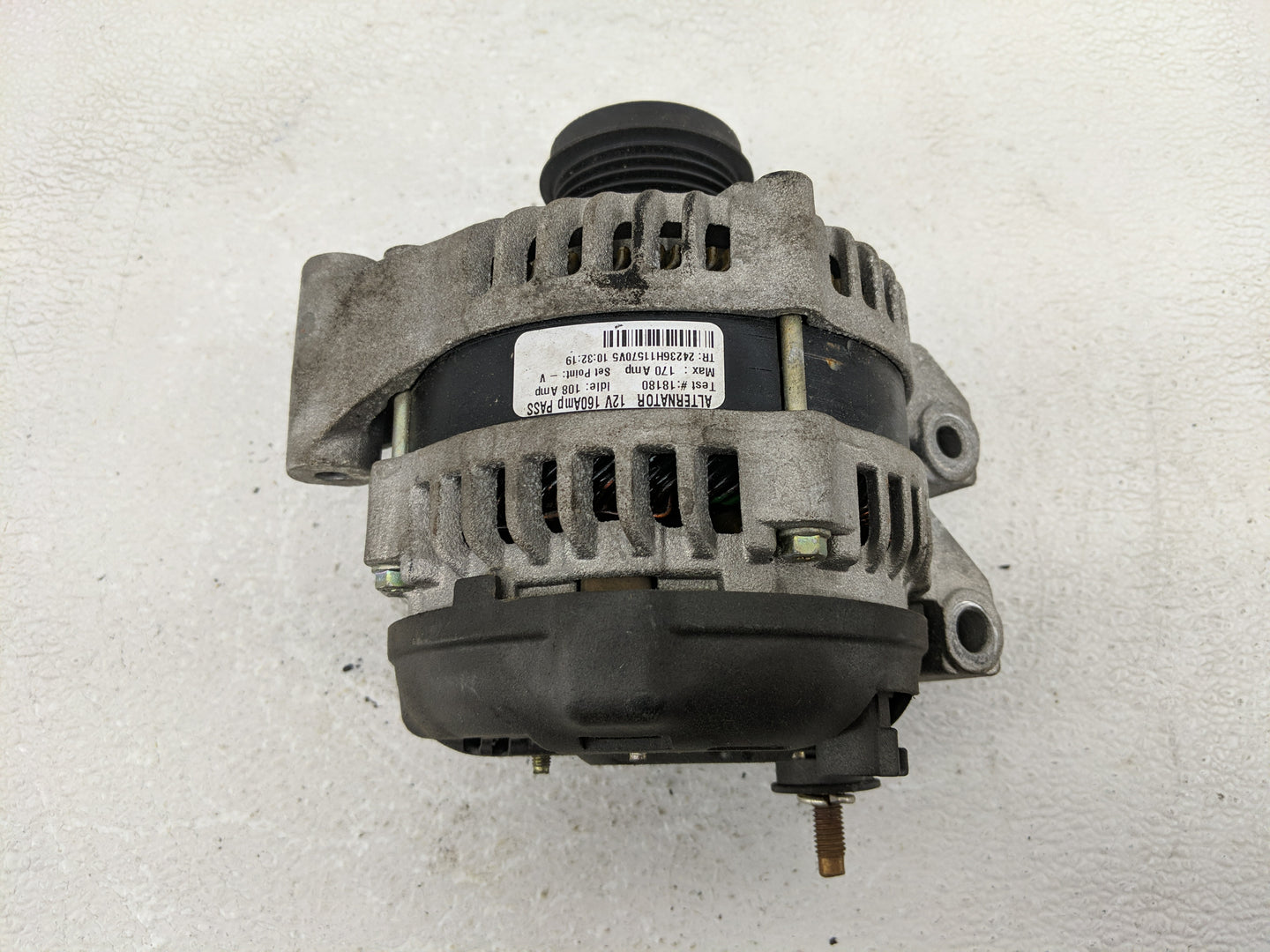 2011-2016 Chrysler Town & Country Alternator Replacement Generator Charging Assembly Engine OEM Fits OEM Used Auto Parts - O