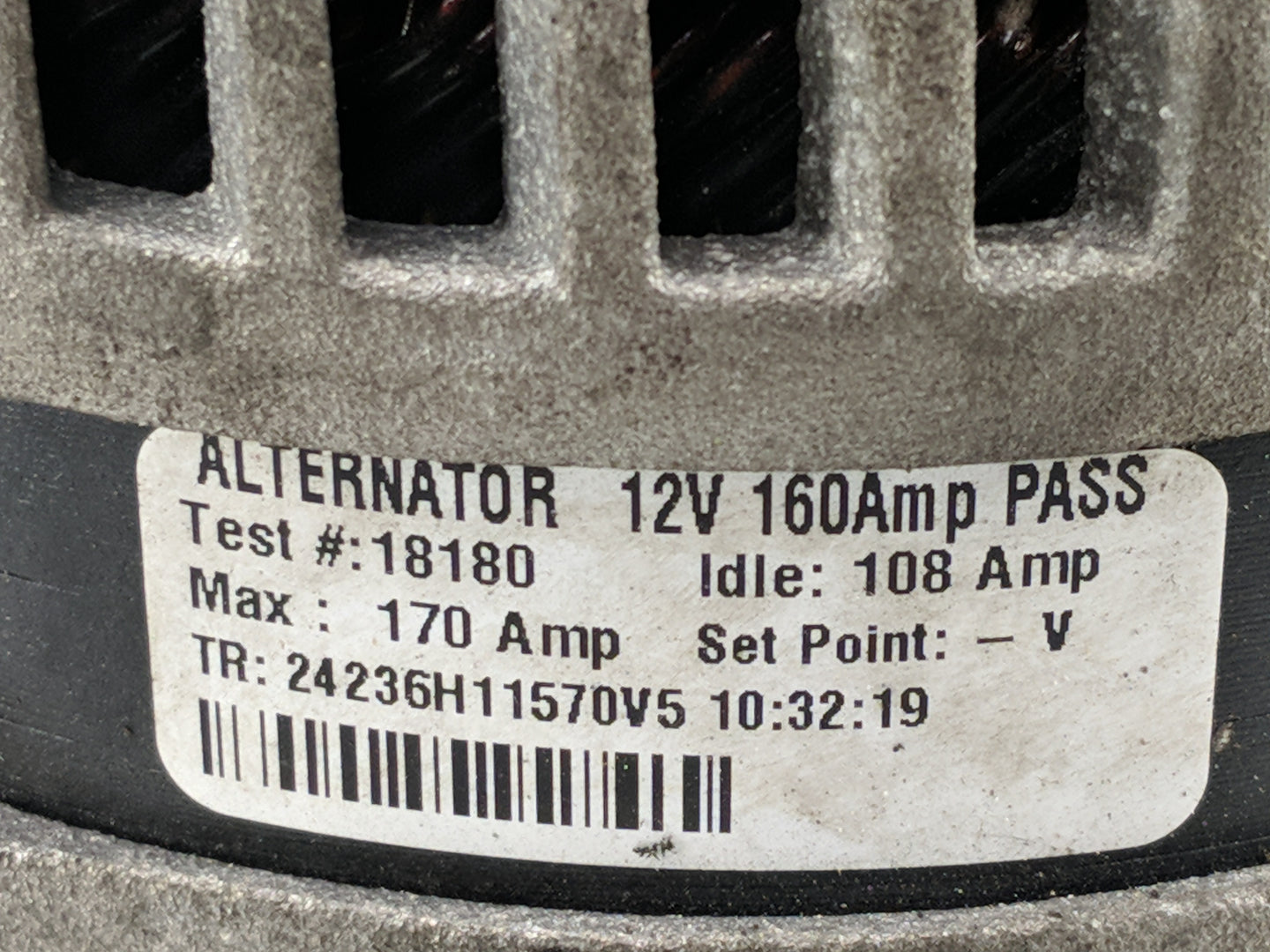 2011-2016 Chrysler Town & Country Alternator Replacement Generator Charging Assembly Engine OEM Fits OEM Used Auto Parts - O