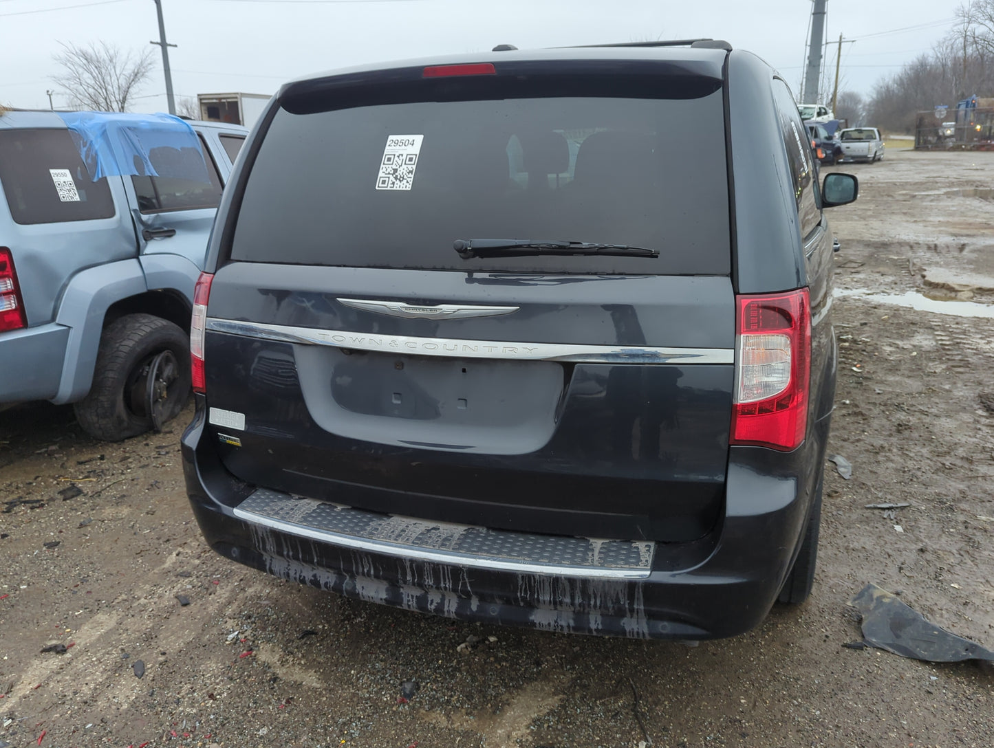 2014 Chrysler Town & Country Trunk/decklid/hatch/tailgate Oem - Oemusedautoparts1.com