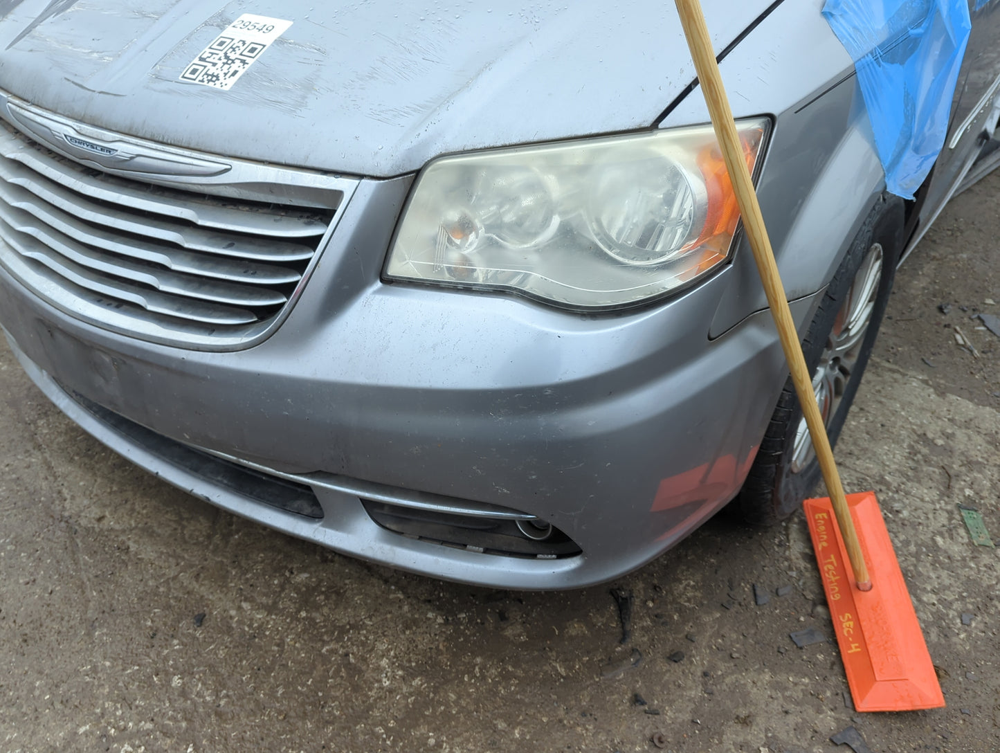 2011-2016 Chrysler Town & Country Front Bumper - Oem - Oemusedautoparts1.com