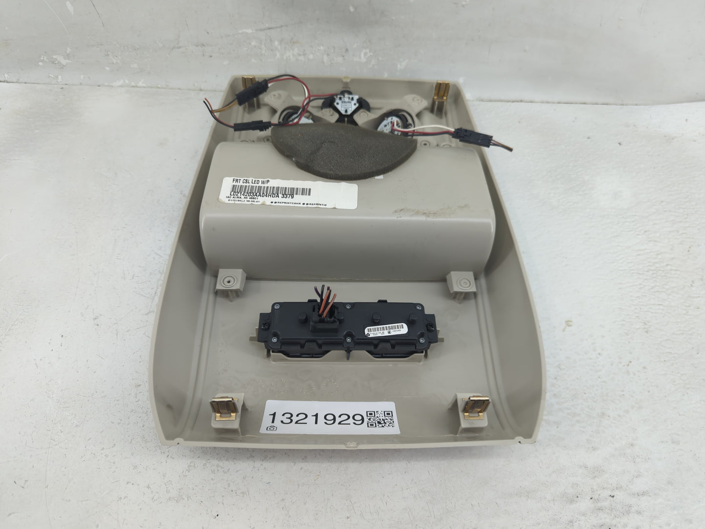 2014 Chrysler Town & Country Overhead Roof Console - Oemusedautoparts1.com