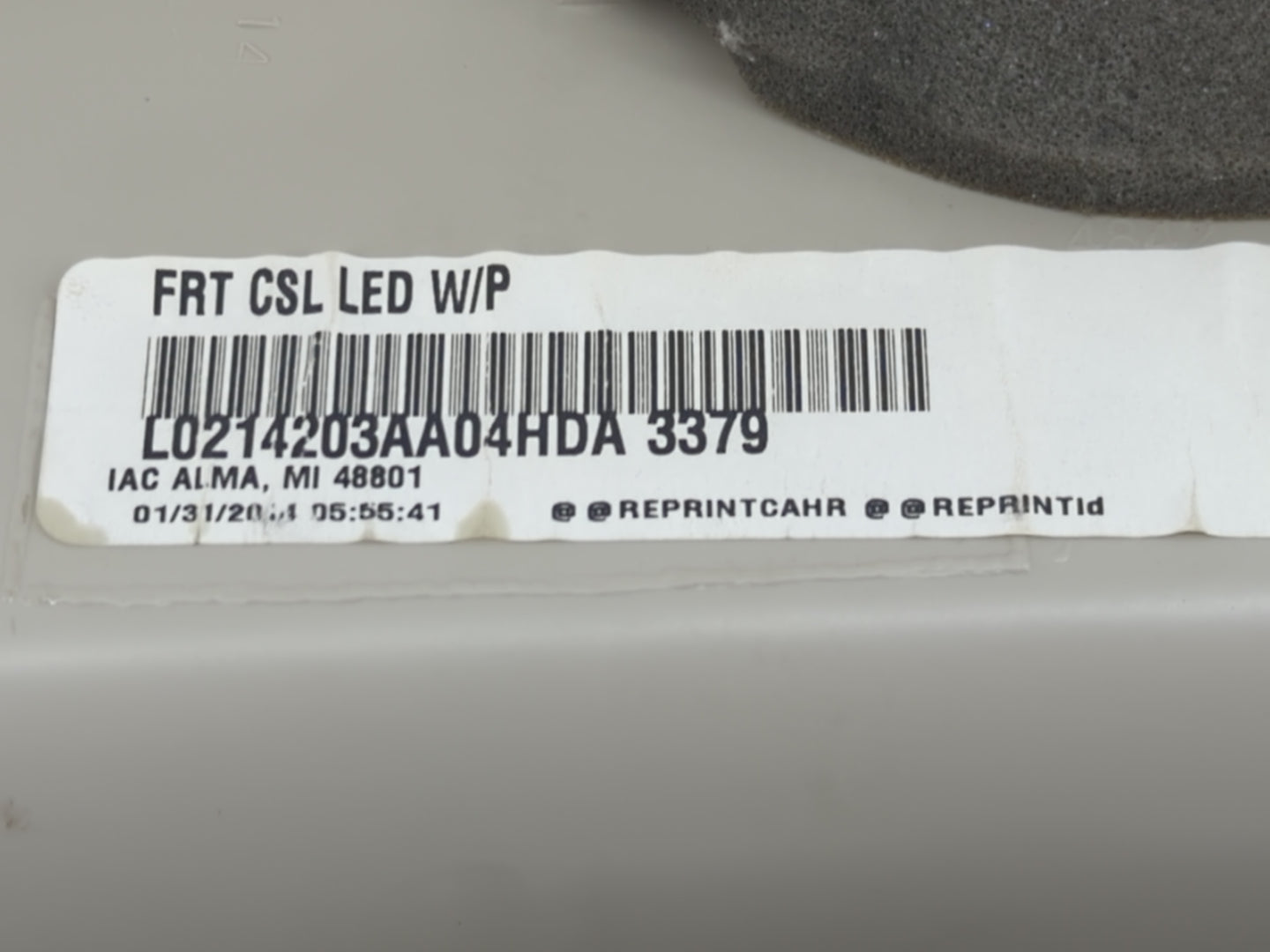 2014 Chrysler Town & Country Overhead Roof Console - Oemusedautoparts1.com