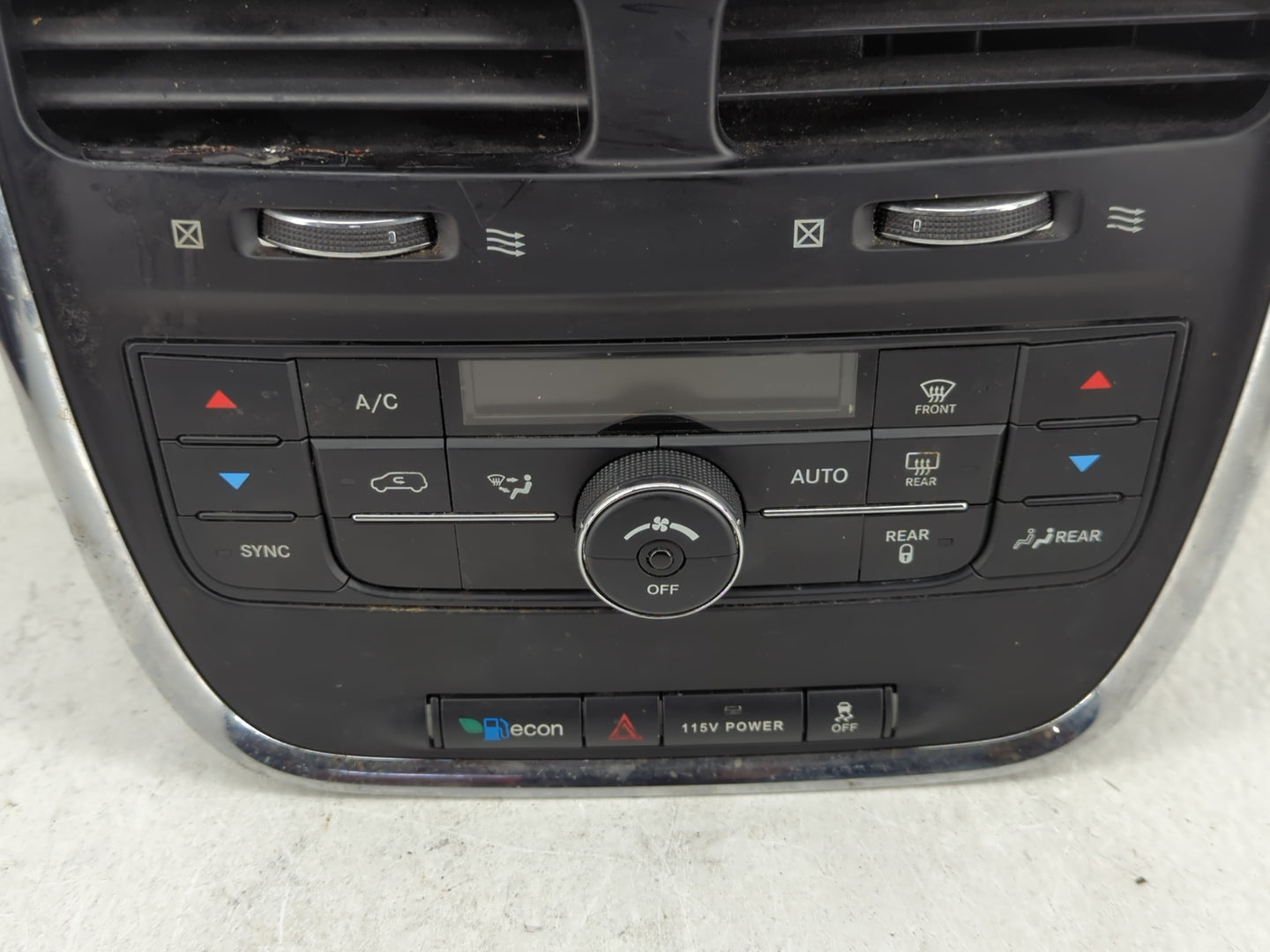 2011-2016 Chrysler Town & Country Climate Control Module Temperature AC/Heater Replacement P/N:P55111236AF Fits OEM Used Aut