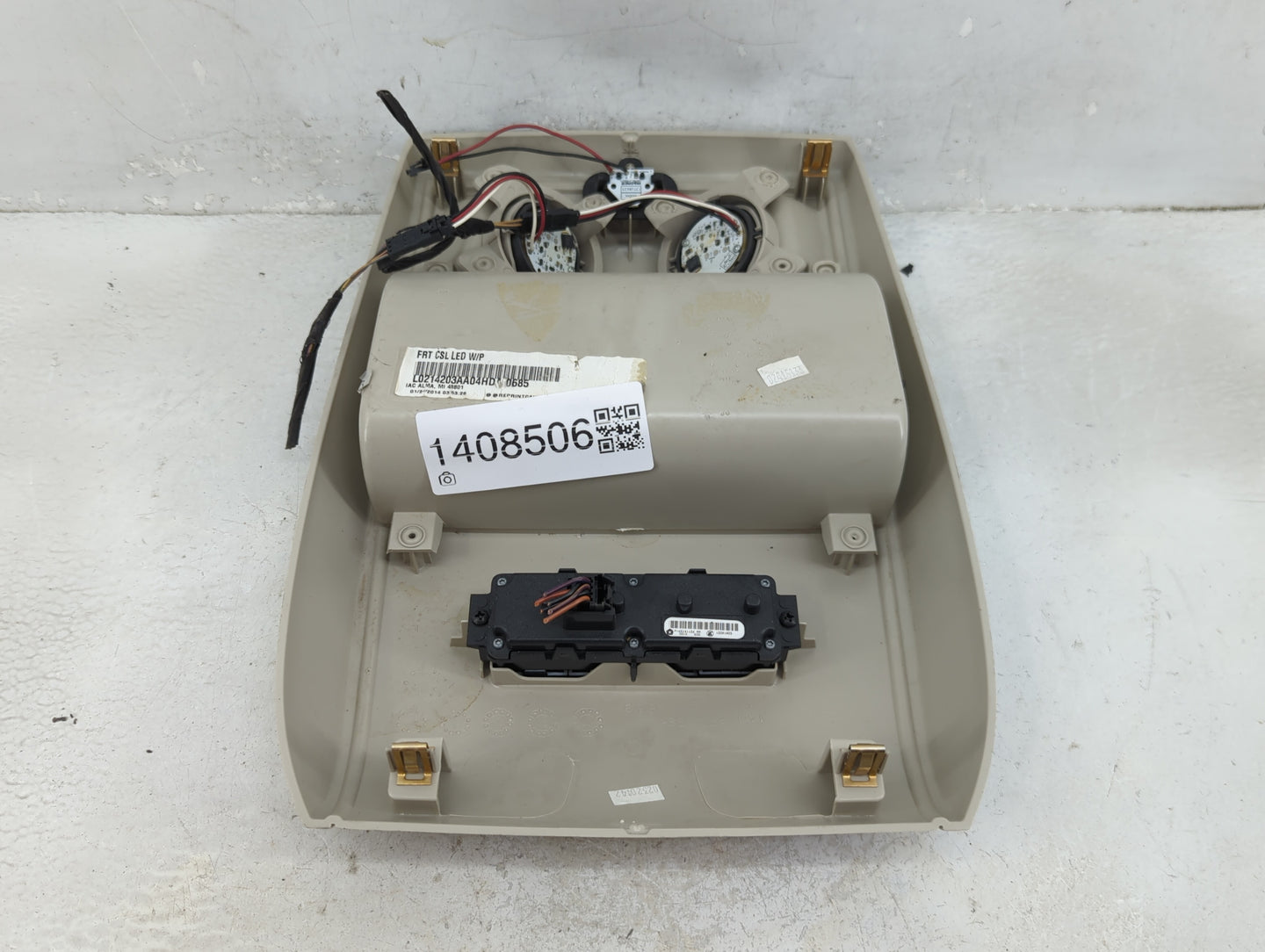 2014 Chrysler Town & Country Overhead Roof Console - Oemusedautoparts1.com
