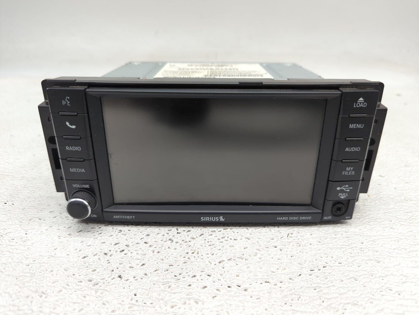 2012-2016 Chrysler Town & Country Radio AM FM Cd Player Receiver Replacement P/N:P05091327AE Fits OEM Used Auto Parts - Oemu