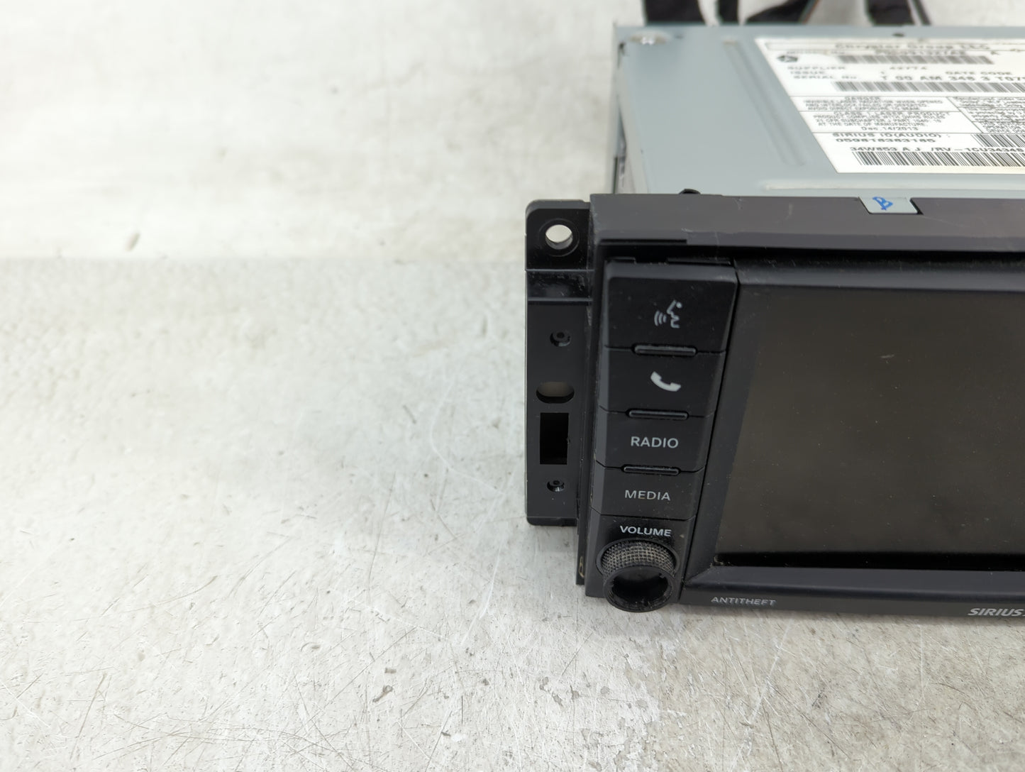 2012-2016 Chrysler Town & Country Radio AM FM Cd Player Receiver Replacement P/N:P05091327AE Fits OEM Used Auto Parts - Oemu