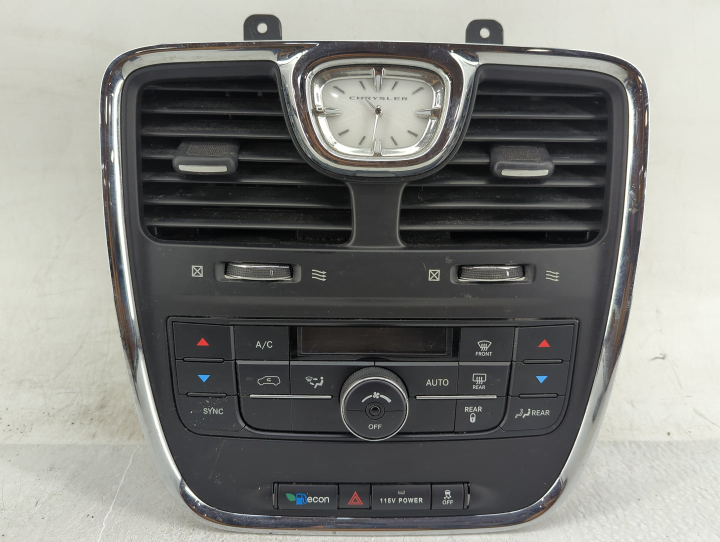 2011-2016 Chrysler Town & Country Climate Control Module Temperature AC/Heater Replacement P/N:55111236AF 56046741AA Fits OE