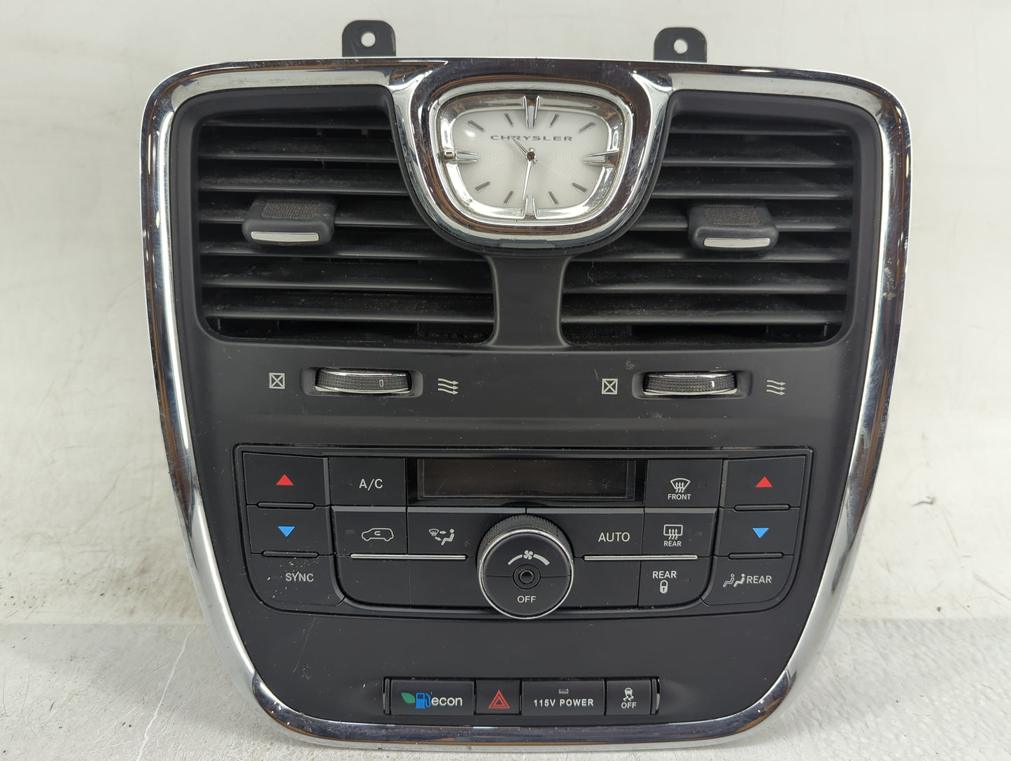 2011-2016 Chrysler Town & Country Climate Control Module Temperature AC/Heater Replacement P/N:55111236AF 56046741AA Fits OE