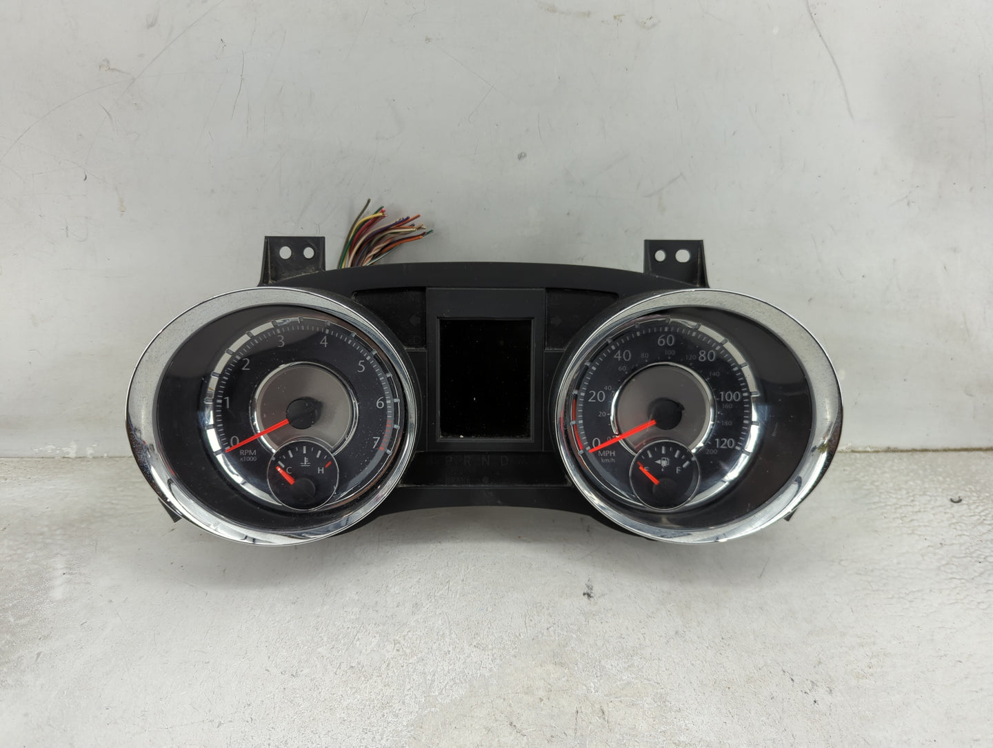 2014 Chrysler Town & Country Instrument Cluster Speedometer Gauges P/N:P6054925AA Miles: Fits OEM Used Auto Parts - Oemuseda