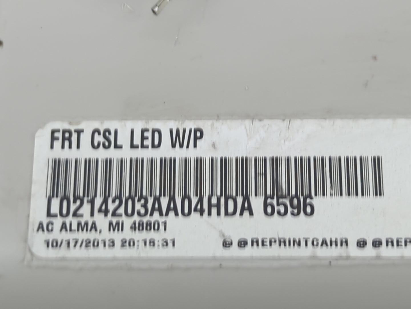 2014 Chrysler Town & Country Overhead Roof Console - Oemusedautoparts1.com