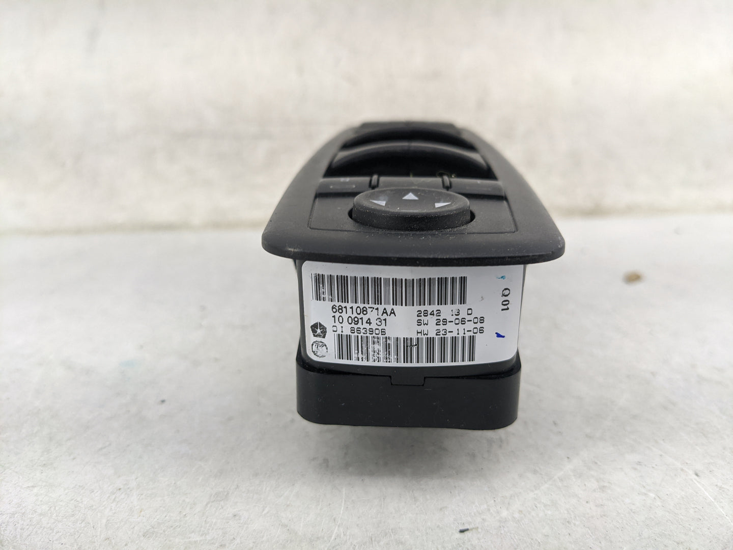 2012-2016 Chrysler Town & Country Master Power Window Switch Replacement Driver Side Left P/N:68110871AA Fits OEM Used Auto 