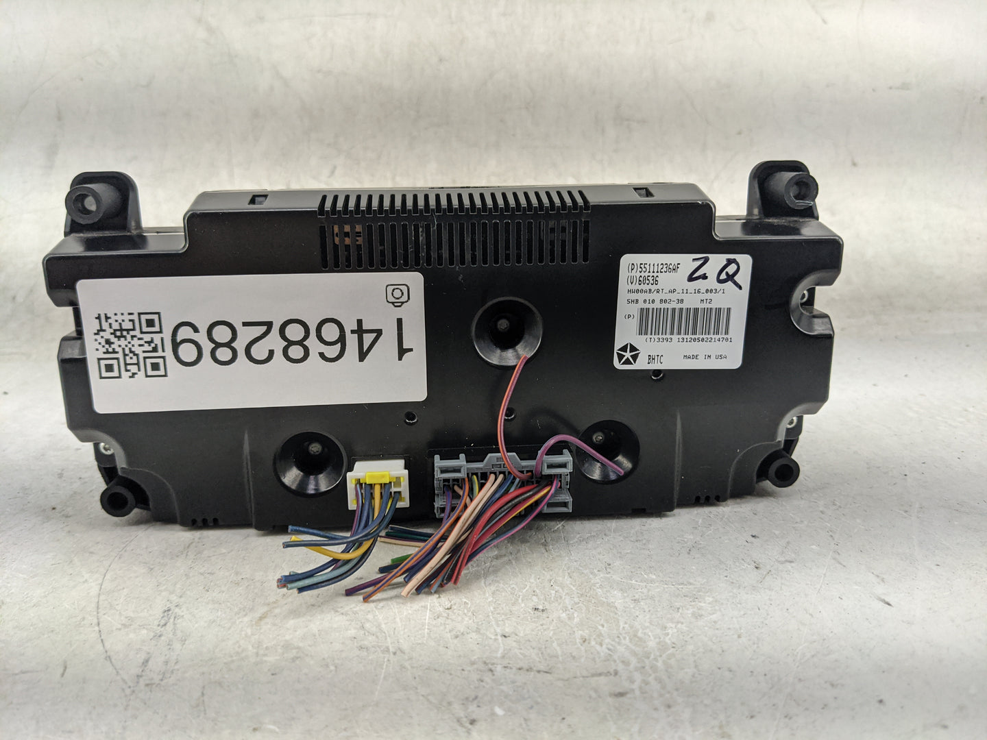 2011-2016 Chrysler Town & Country Climate Control Module Temperature AC/Heater Replacement P/N:55111236AF Fits OEM Used Auto
