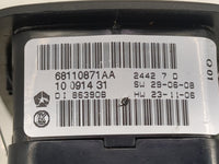 2012-2016 Chrysler Town & Country Master Power Window Switch Replacement Driver Side Left P/N:68110871AA Fits OEM Used Auto 