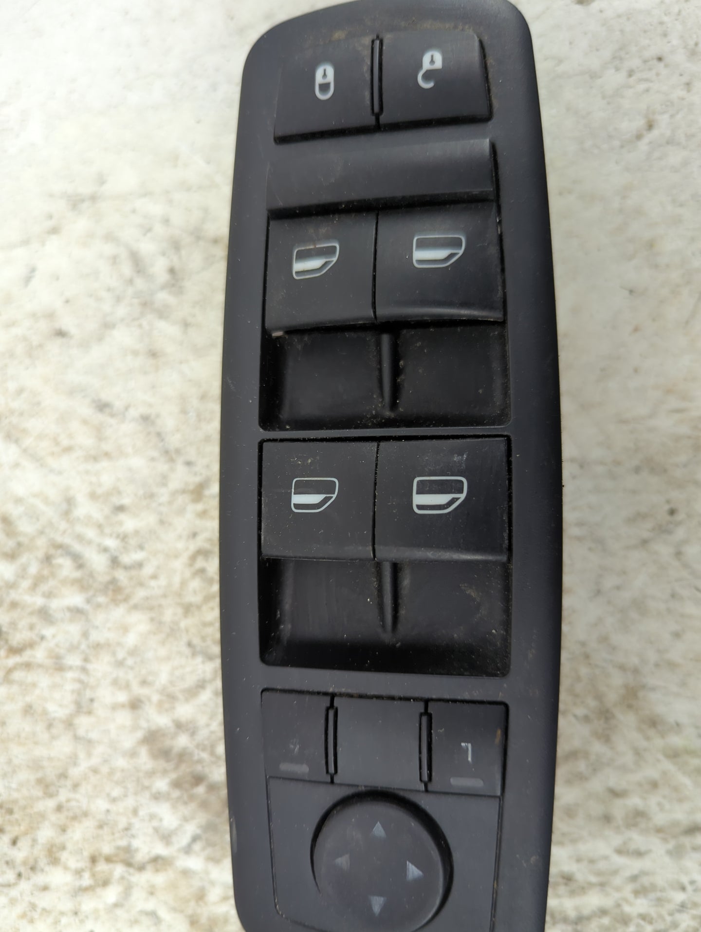 2012-2016 Chrysler Town & Country Master Power Window Switch Replacement Driver Side Left P/N:68110871 Fits OEM Used Auto Pa