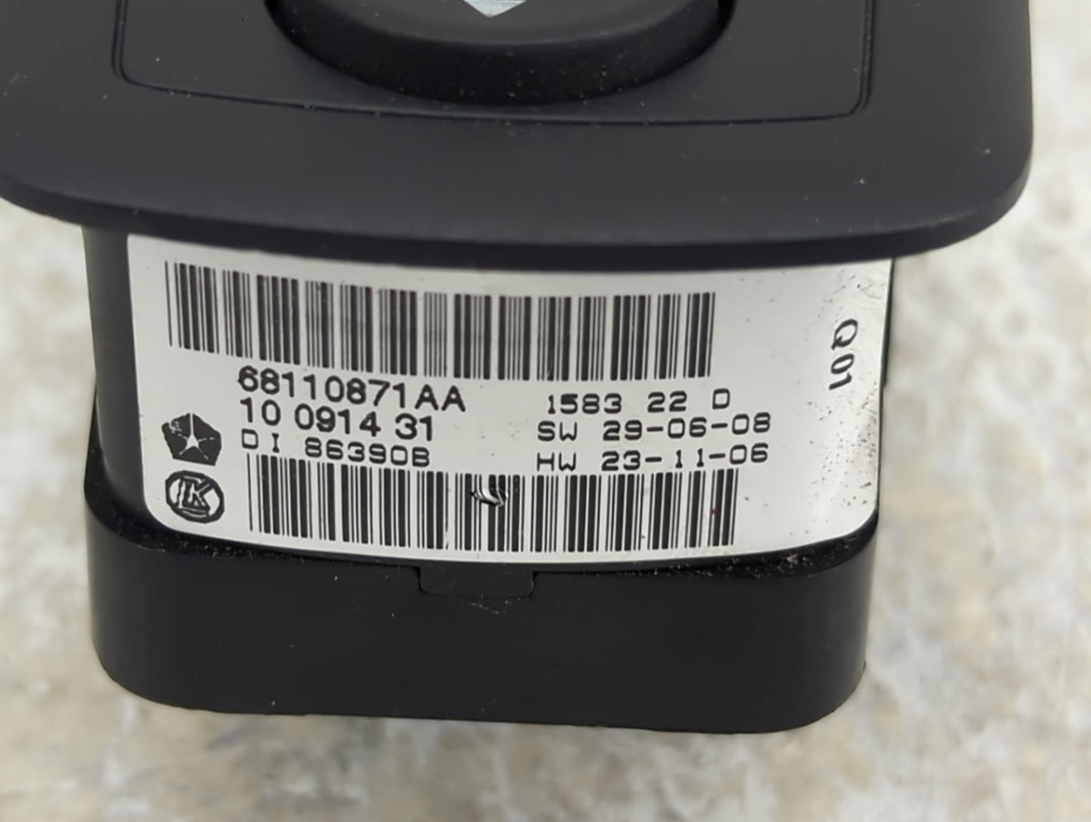 2012-2016 Chrysler Town & Country Master Power Window Switch Replacement Driver Side Left P/N:68110871AA Fits OEM Used Auto 