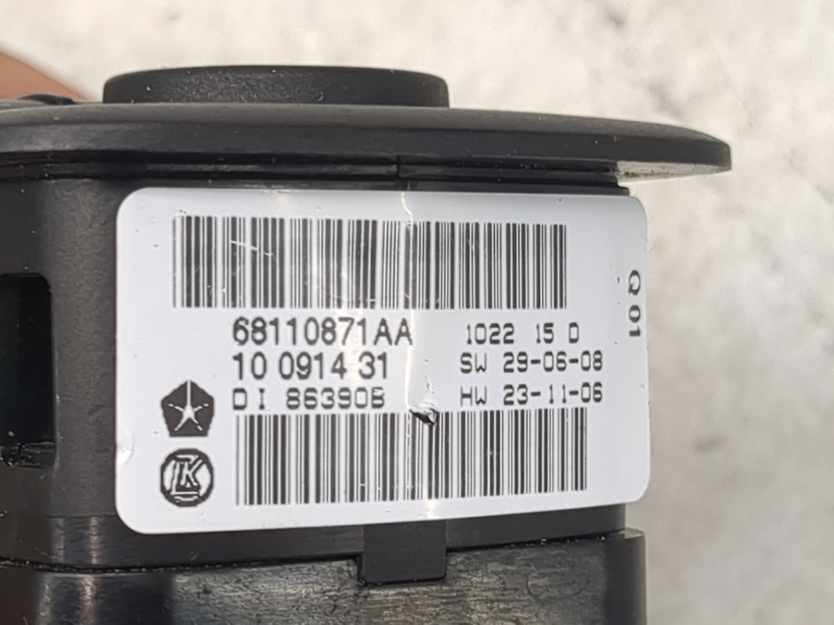 2012-2016 Chrysler Town & Country Master Power Window Switch Replacement Driver Side Left P/N:68110871AA 10091431 Fits OEM U