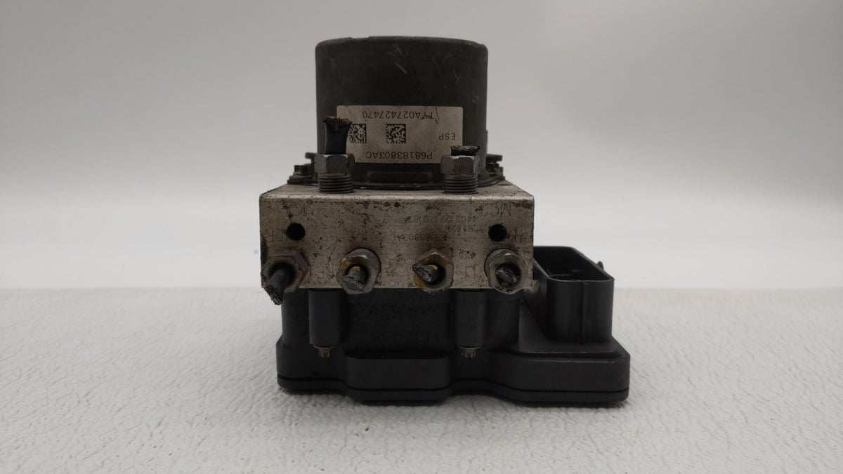 2014 Chrysler Town & Country Anti-Lock Brake ABS Pump Module Actuator OEM P/N:P68183803AC 68183803AC Fits OEM Used Auto Part