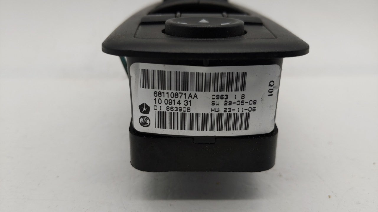 2012-2016 Chrysler Town & Country Master Power Window Switch Replacement Driver Side Left P/N:68110871AA 68110866AA Fits OEM