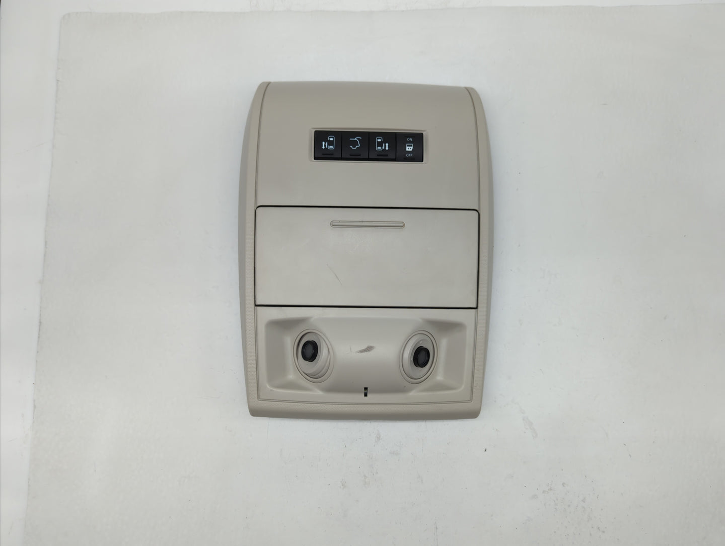 2011-2016 Chrysler Town & Country Overhead Console W/rear Climate Control - Oemusedautoparts1.com