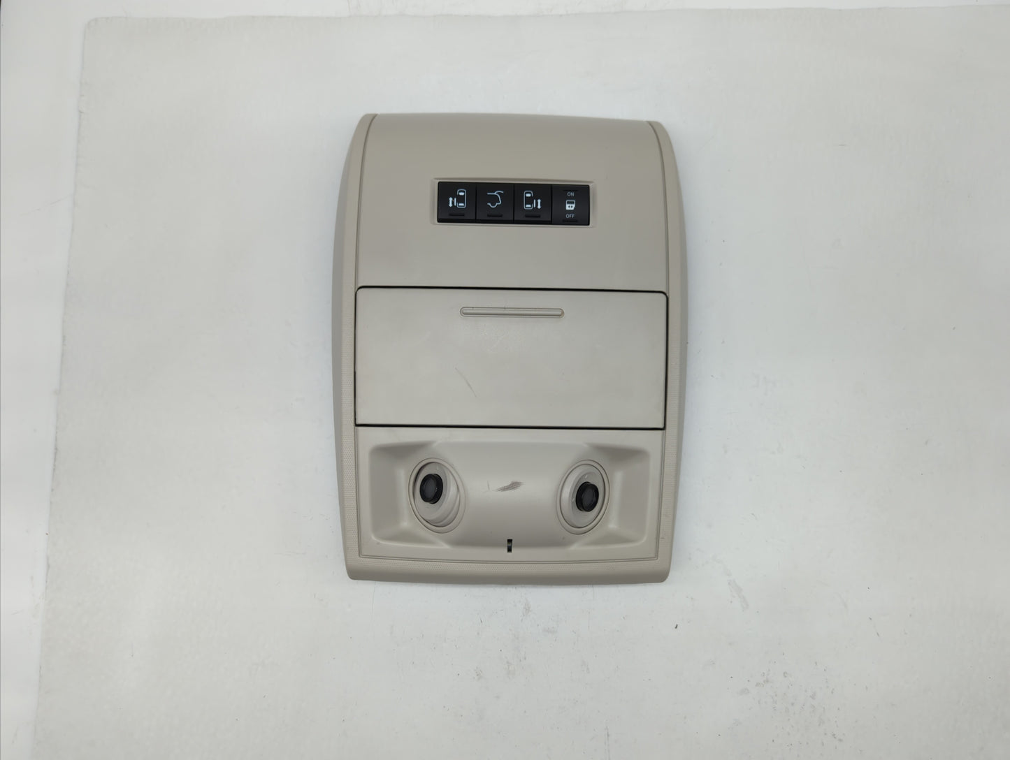 2011-2016 Chrysler Town & Country Overhead Console W/rear Climate Control - Oemusedautoparts1.com