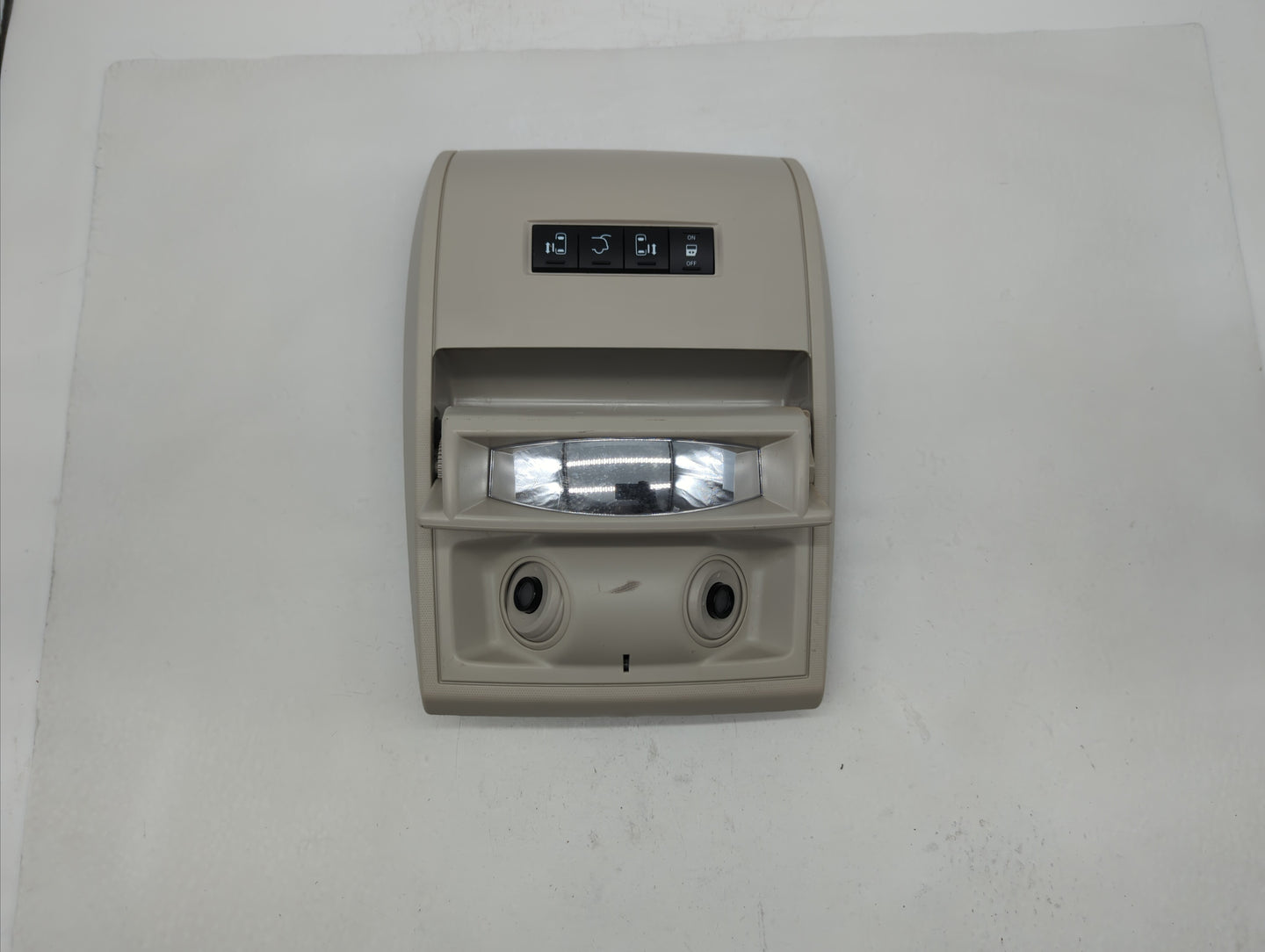 2011-2016 Chrysler Town & Country Overhead Console W/rear Climate Control - Oemusedautoparts1.com