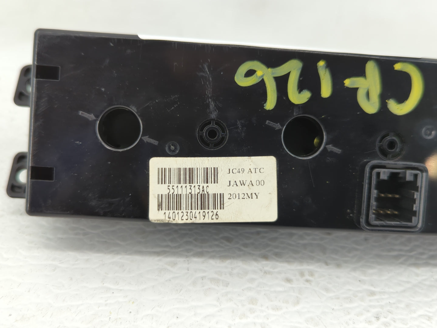 2012-2016 Chrysler Town & Country Climate Control Module Temperature AC/Heater Replacement P/N:55111313AC 55111313AB Fits OE