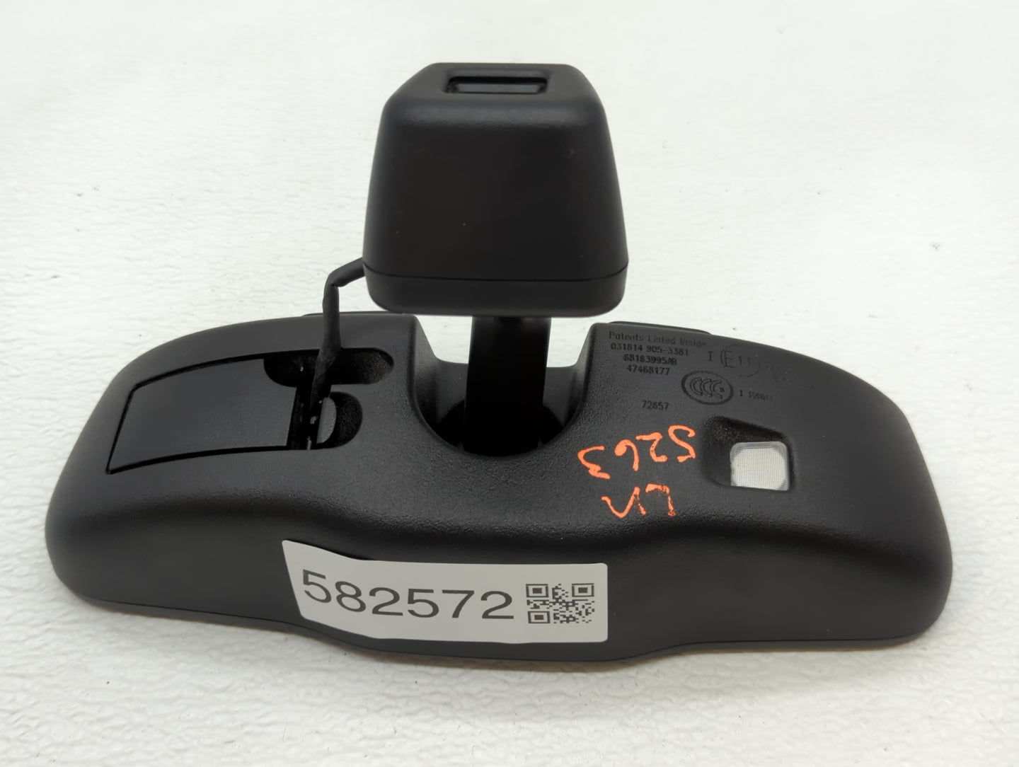 2013-2016 Chrysler Town & Country Interior Rear View Mirror Replacement OEM P/N:E11026546 Fits Fits 2013 2014 2015 2016 2017