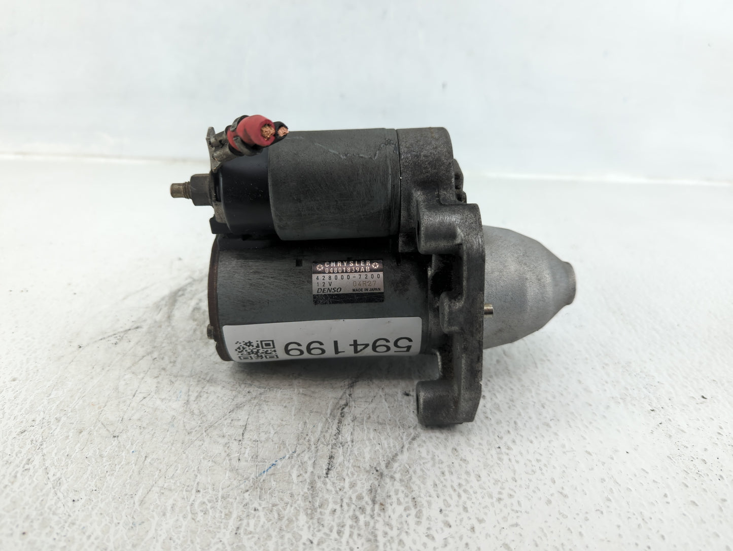 2011-2016 Chrysler Town & Country Car Starter Motor Solenoid OEM P/N:428000-7200 Fits OEM Used Auto Parts - Oemusedautoparts