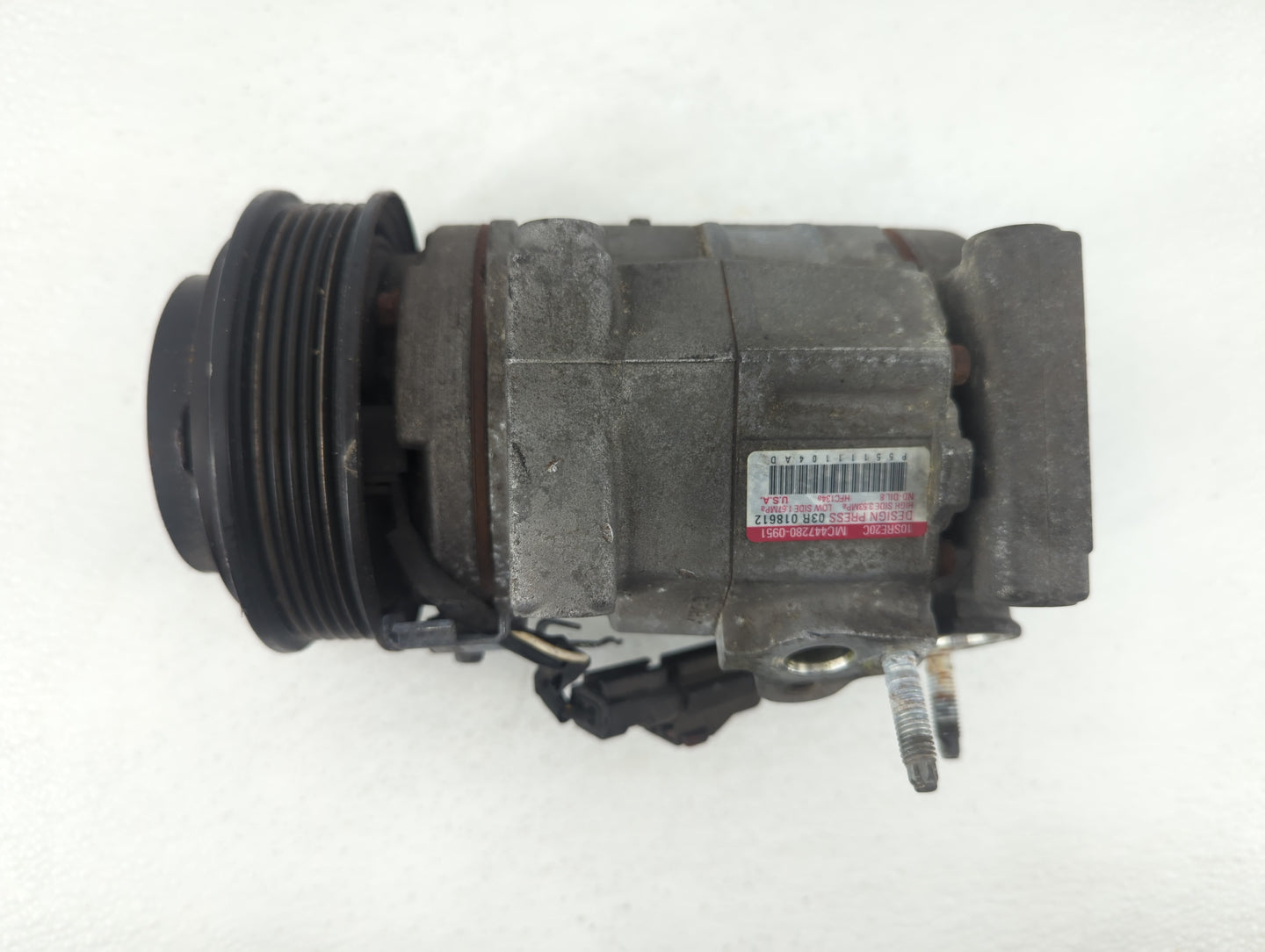 2011-2016 Chrysler Town & Country Air Conditioning A/c Ac Compressor Oem - Oemusedautoparts1.com