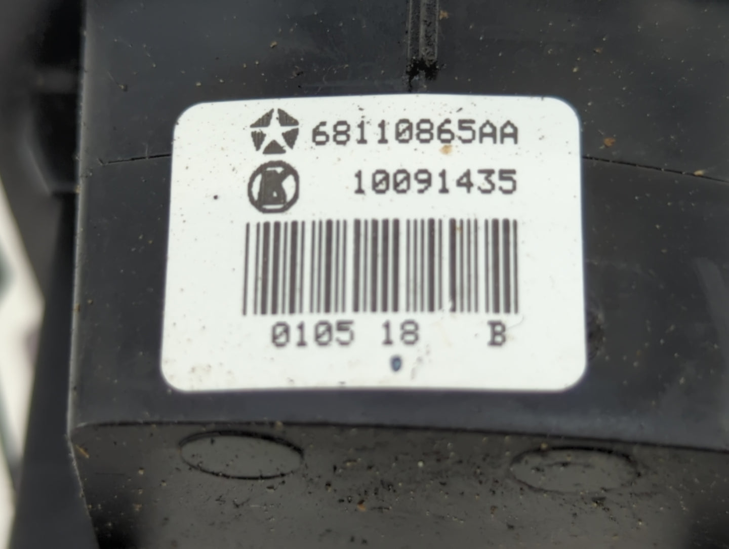 2011-2015 Chrysler Town & Country Master Power Window Switch Replacement Driver Side Left P/N:68110865AA Fits OEM Used Auto 