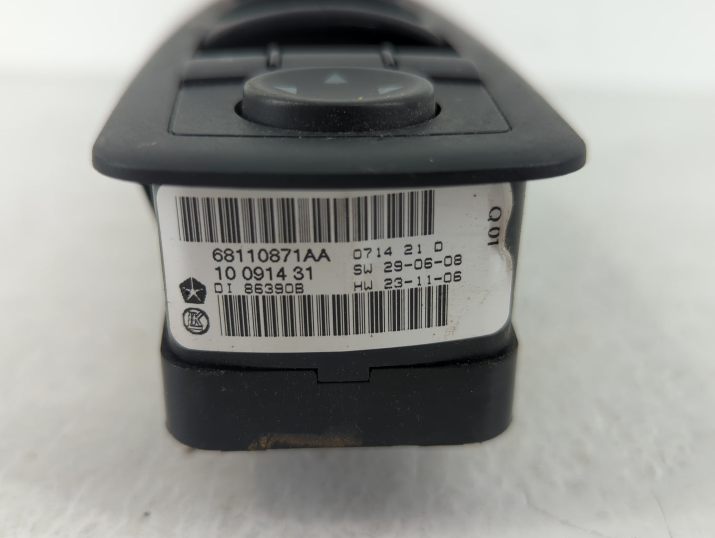 2012-2016 Chrysler Town & Country Master Power Window Switch Replacement Driver Side Left P/N:68110871AA Fits OEM Used Auto 