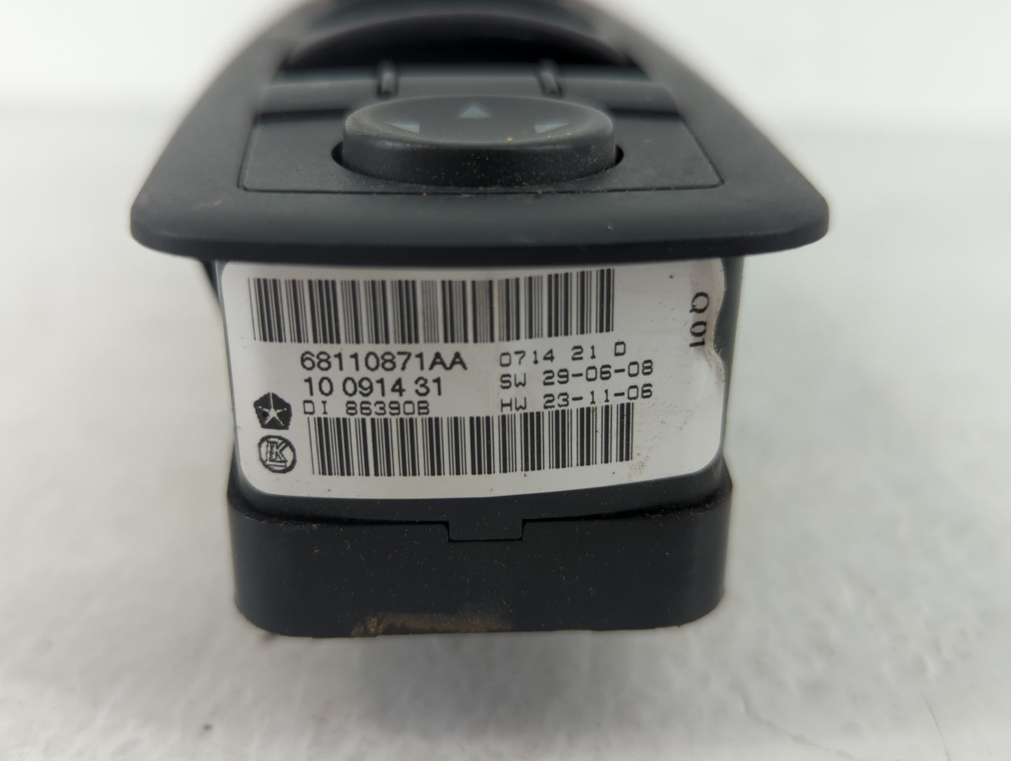 2012-2016 Chrysler Town & Country Master Power Window Switch Replacement Driver Side Left P/N:68110871AA Fits OEM Used Auto 