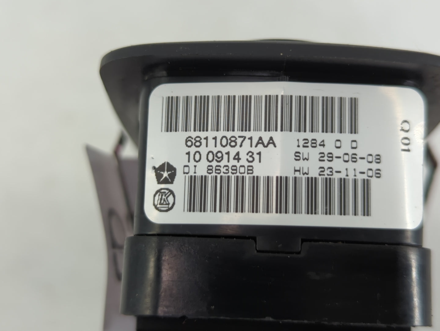 2012-2016 Chrysler Town & Country Master Power Window Switch Replacement Driver Side Left P/N:68110871AA Fits OEM Used Auto 