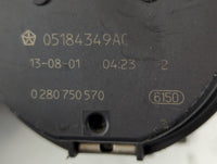 2011-2016 Chrysler Town & Country Throttle Body P/N:0 280 750 570 05184349AC Fits OEM Used Auto Parts - Oemusedautoparts1.co