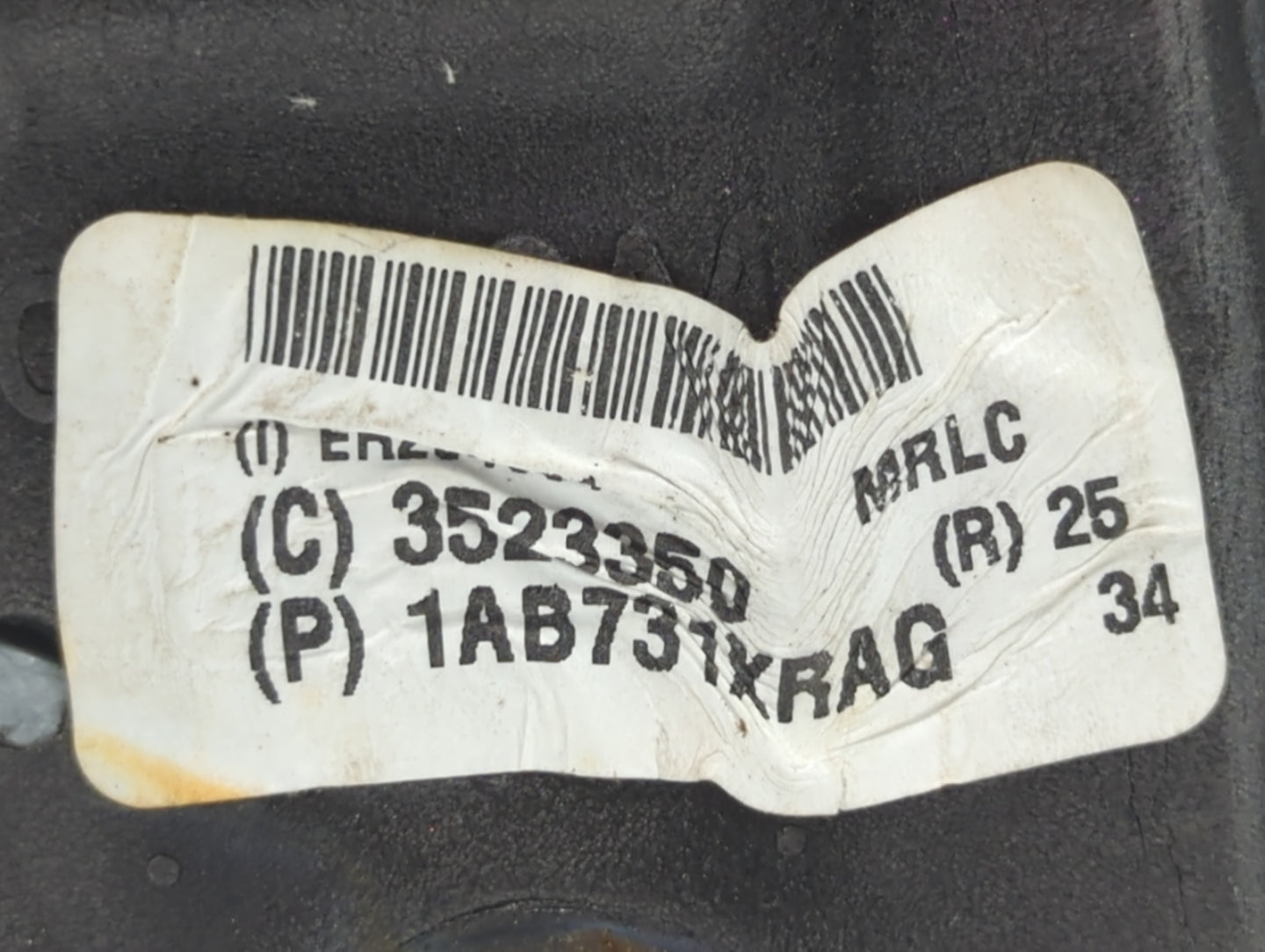 2011 Chrysler Town & Country Driver Left Side View Manual Door Mirror - Oemusedautoparts1.com
