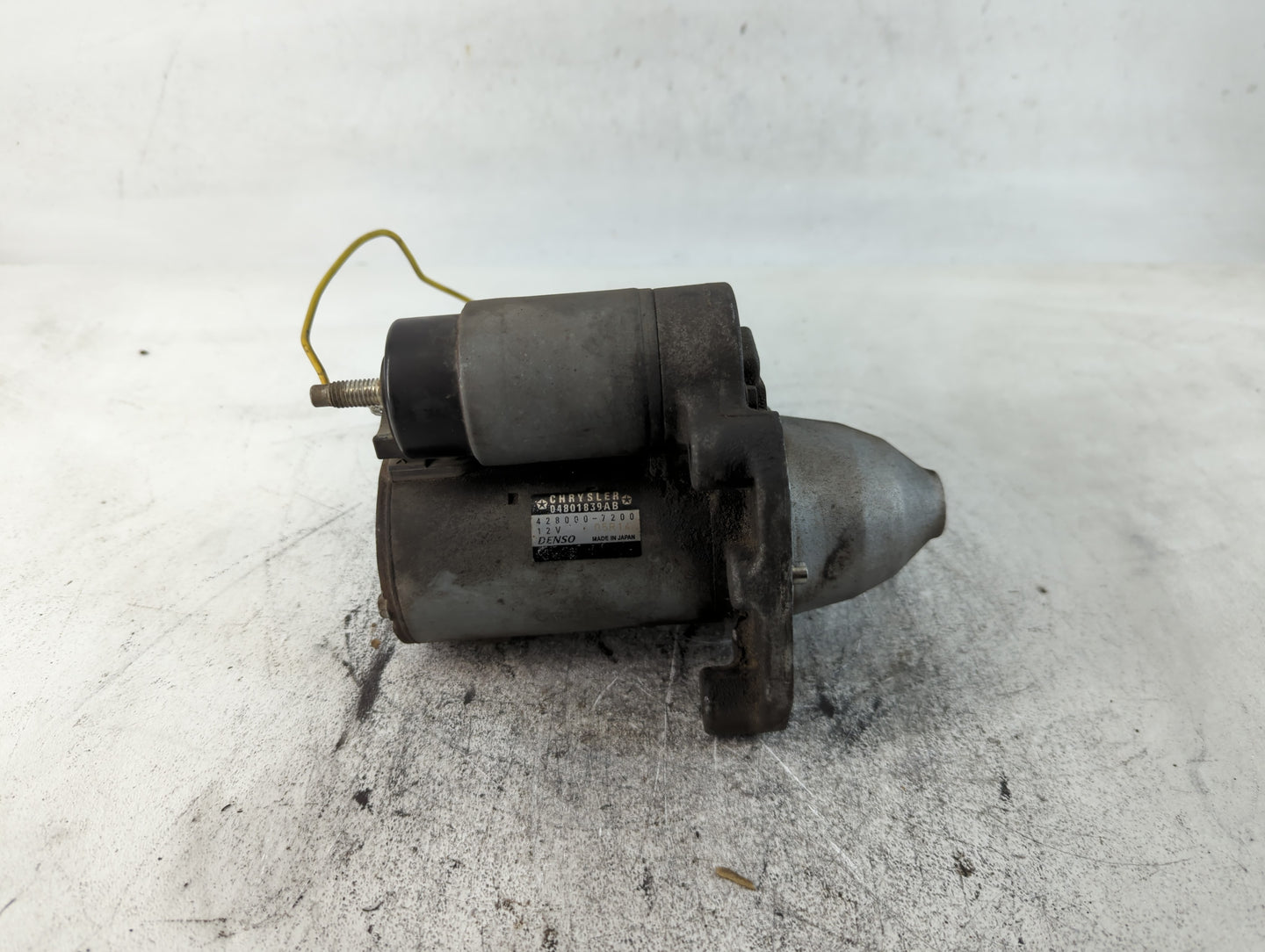 2011-2016 Chrysler Town & Country Car Starter Motor Solenoid OEM P/N:04801839AB 428000-7200 Fits OEM Used Auto Parts - Oemus