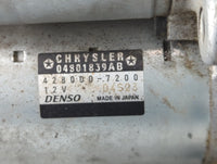 2011-2016 Chrysler Town & Country Car Starter Motor Solenoid OEM P/N:04801839AB 428000-7200 Fits OEM Used Auto Parts - Oemus